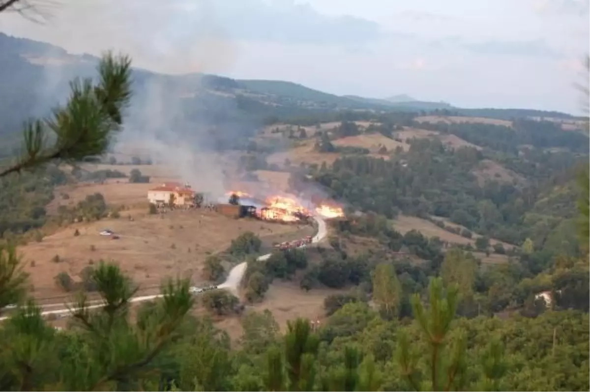 Kastamonu\'da Kızgın Damat Ayrıldığı Eşinin Köyünü Yaktı