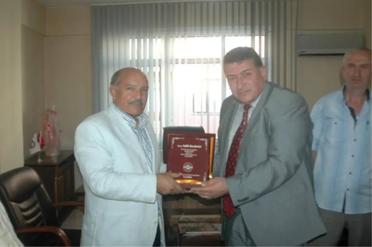 Kaymakam Karabulut\'dan Getab\'a Veda Ziyareti