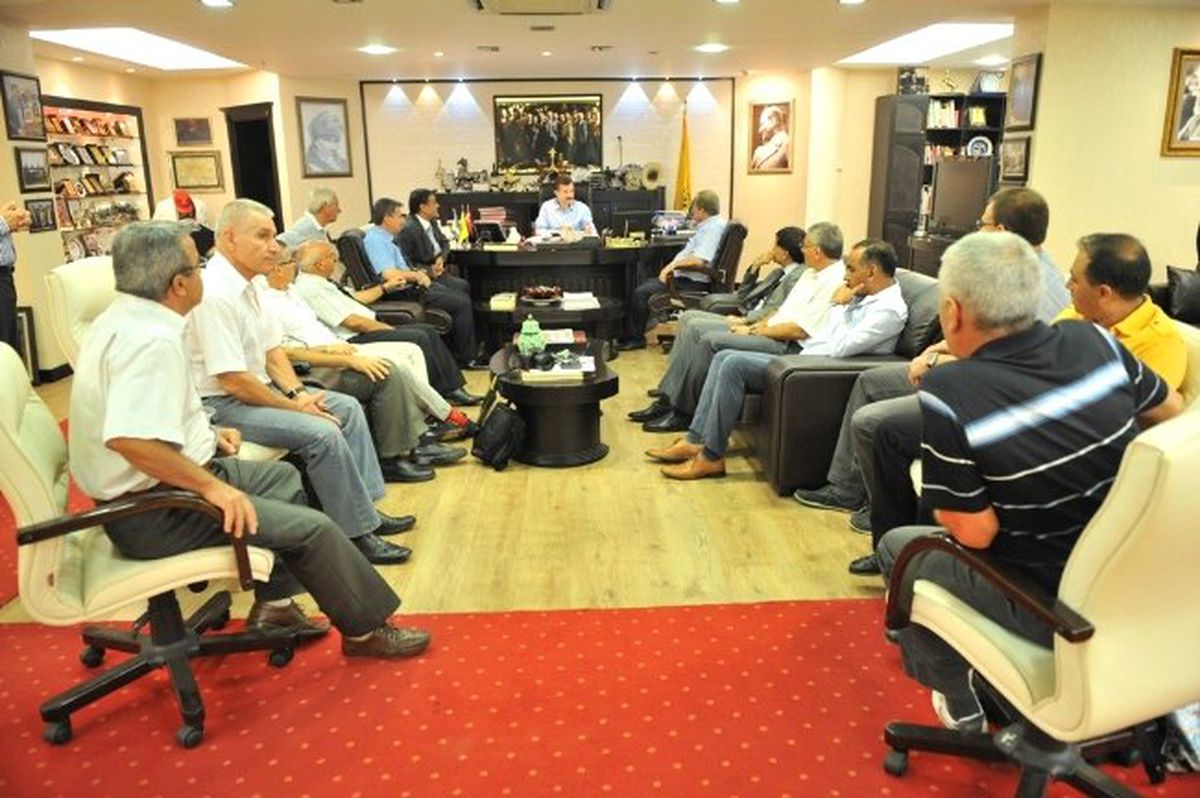 Kıbrıslı Hakemler Başkan Tatı\'nın Misafiri Oldu