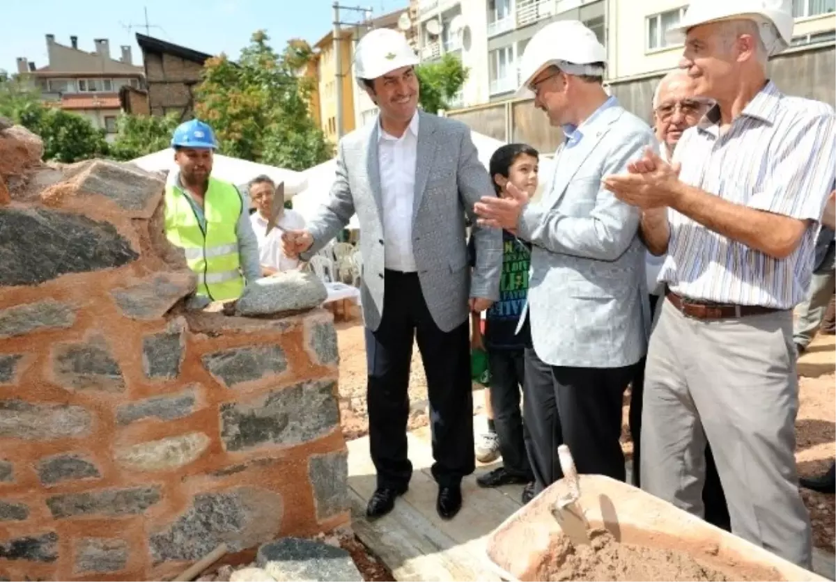 Maksem Hizmet Binasının Temeli Atıldı