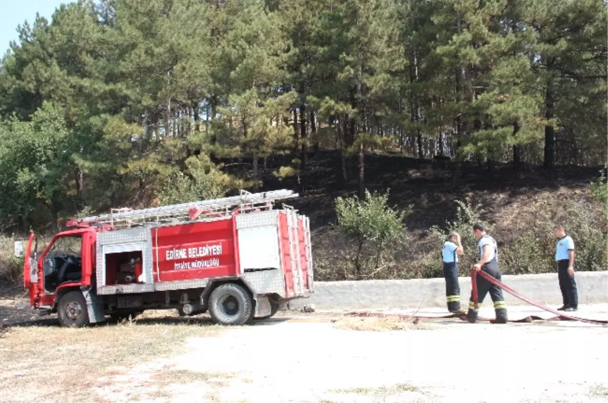 Olası Faciayı Yangını İtfaiye Önledi