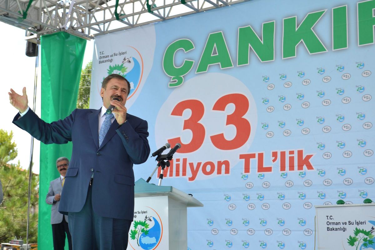 Orman ve Su İşleri Bakanı Eroğlu Çankırı\'da