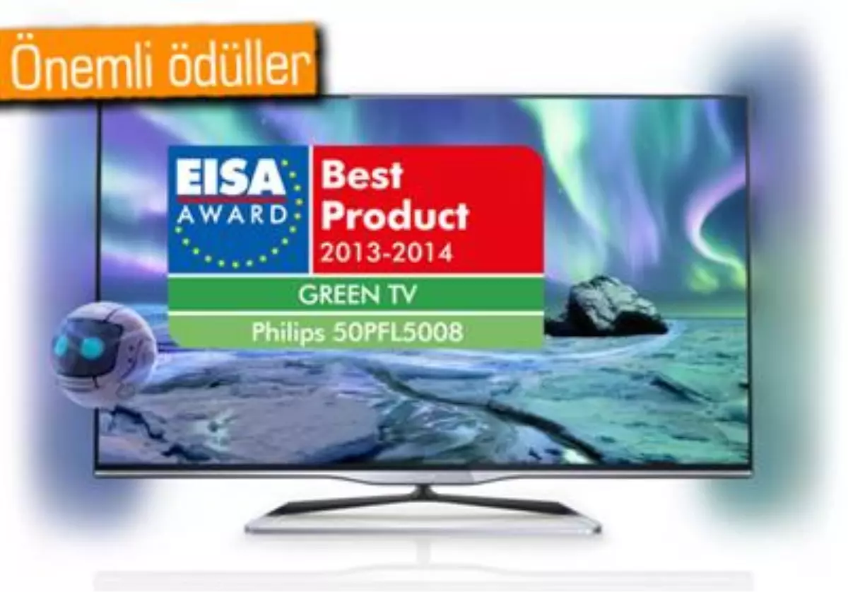 Philips Tv\'lere İki Prestijli Eısa Ödülü