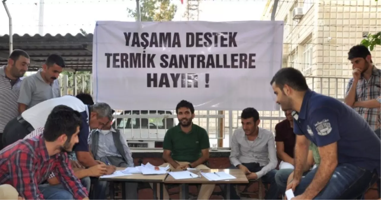 Termik Santrallerin Kapatılması İçin İmza Kampanyası Başlatıldı