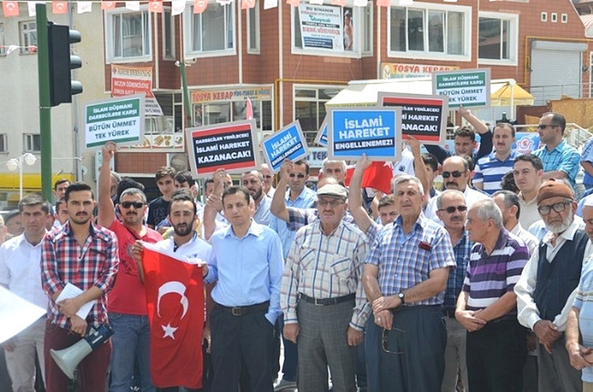 Tosya\'da Mısır\'daki Şehitler İçin Gıyabi Cenaze Namazını Kılındı