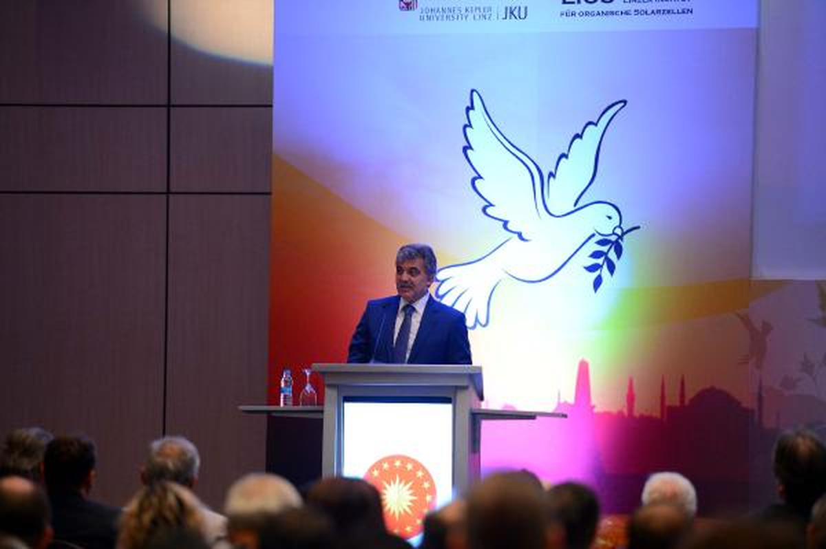 Cumhurbaşkanı Gül, Dünya Barışı İçin Güneş Enerjisi Konferansı\'na Katıldı