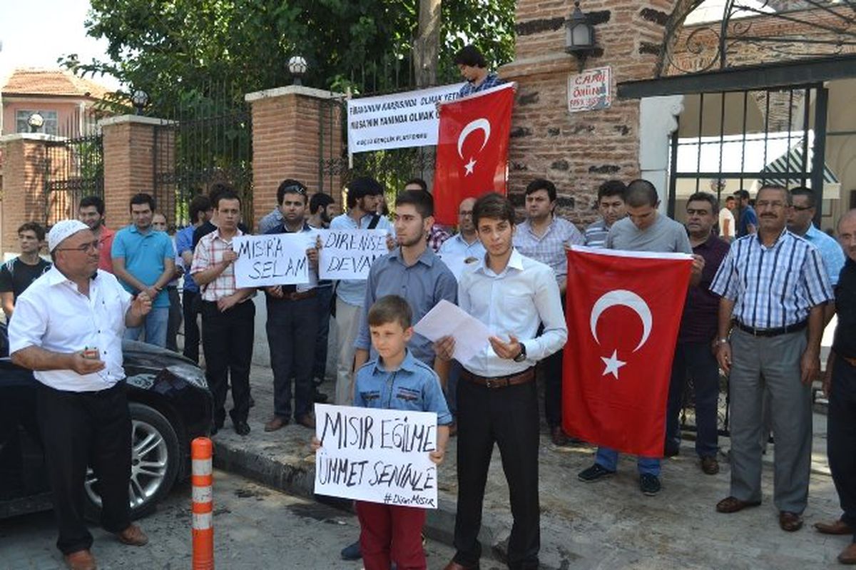 Güçlü Gençlik Platformu Üyelerinden Mısır\'a Kınama