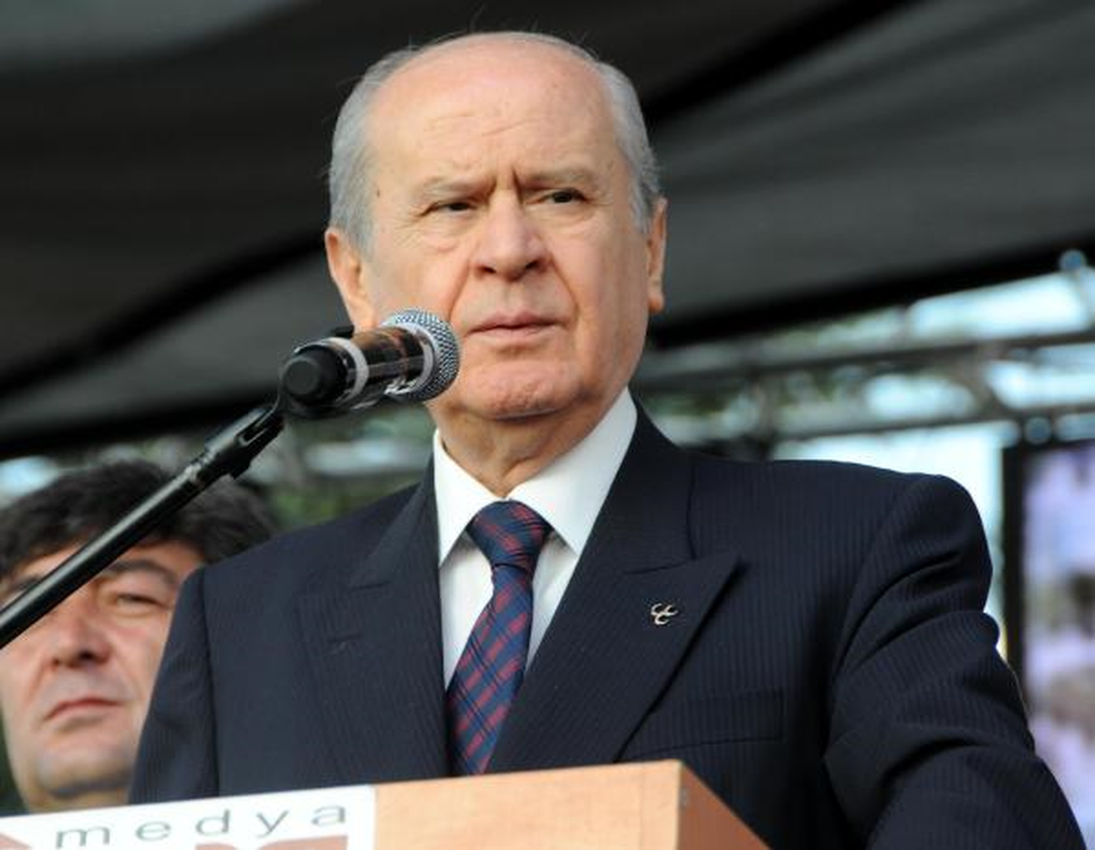 MHP Lideri Bahçeli, Türklük Anıtı\'nda (2)