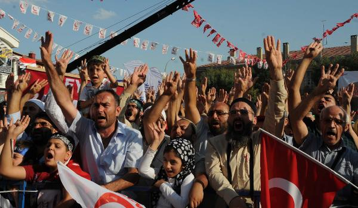Saadet Partisi\'nden Konya\'da Büyük Mısır Mitingi (1)