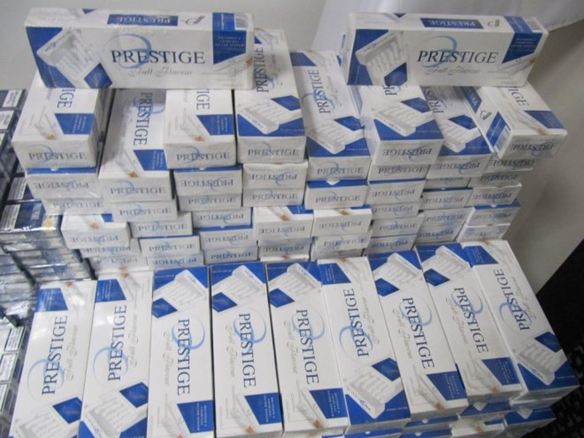 Samsun\'da Kaçak Sigara Ele Geçirildi