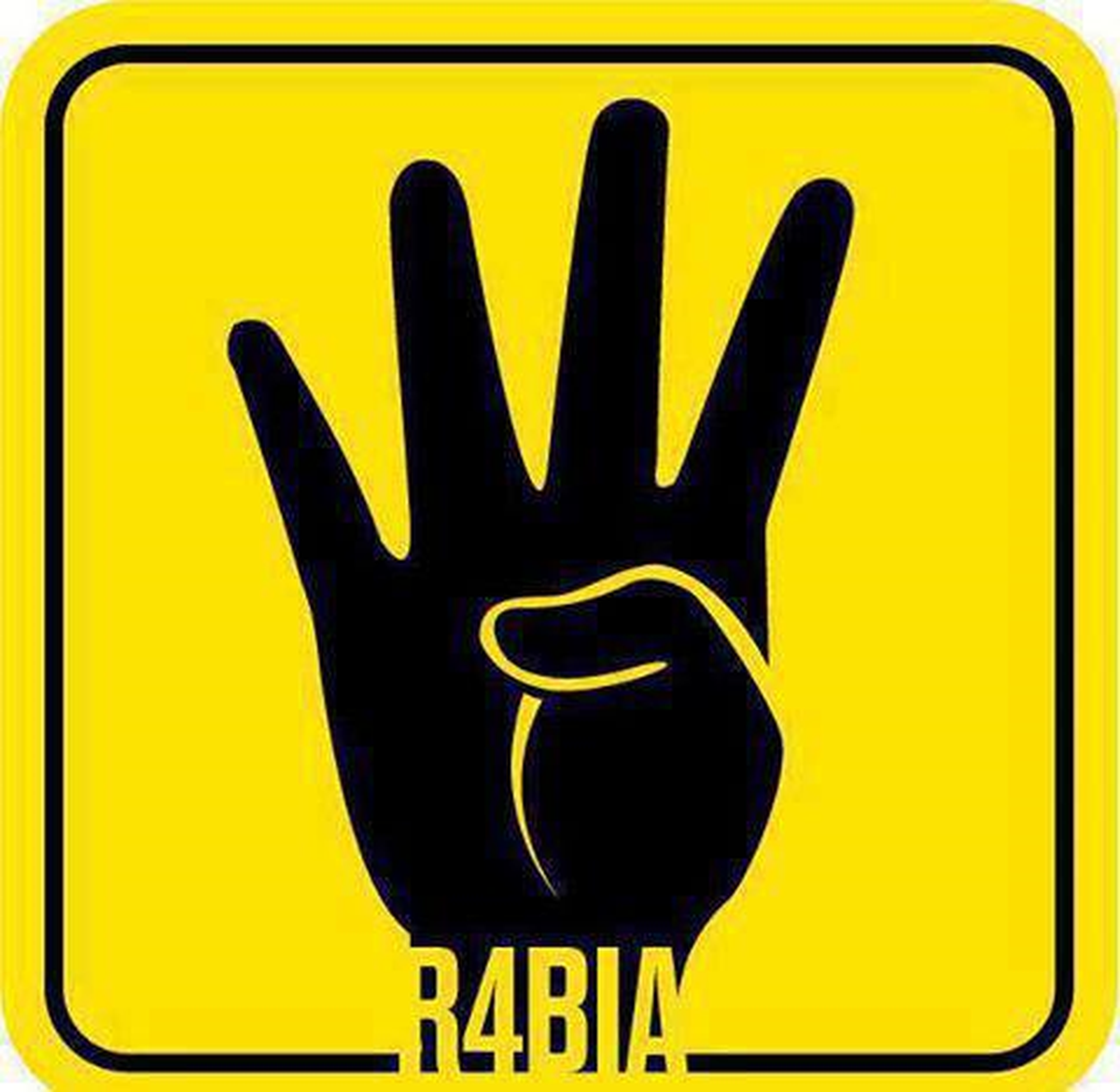 Türkiye\'den Mısır\'a "Rabia İşareti" Logosuyla Destek Kampanyası