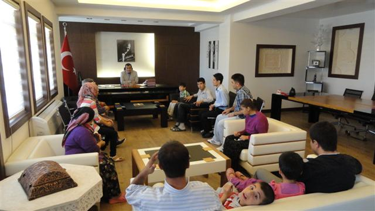 Umut Özel Eğitim ve Rehabilitasyon Merkezinden Kaymakama Ziyaret