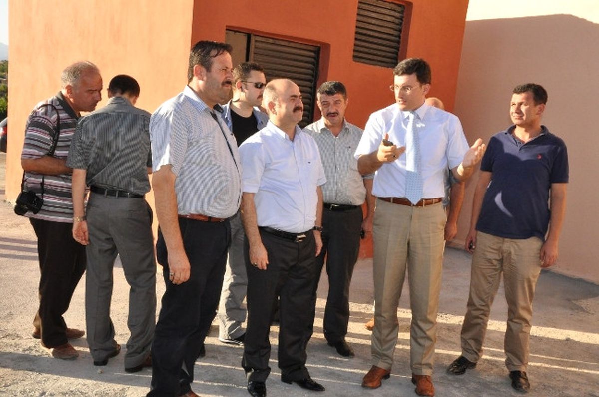 Vali Aydın, Şirvan\'da İncelemelerde Bulundu