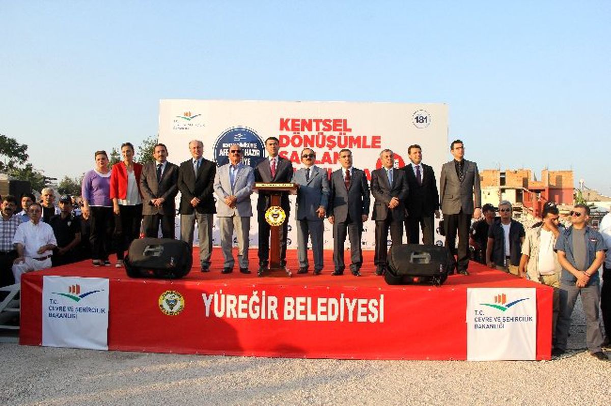 Yüreğir\'de Kentsel Dönüşüme Start Verildi