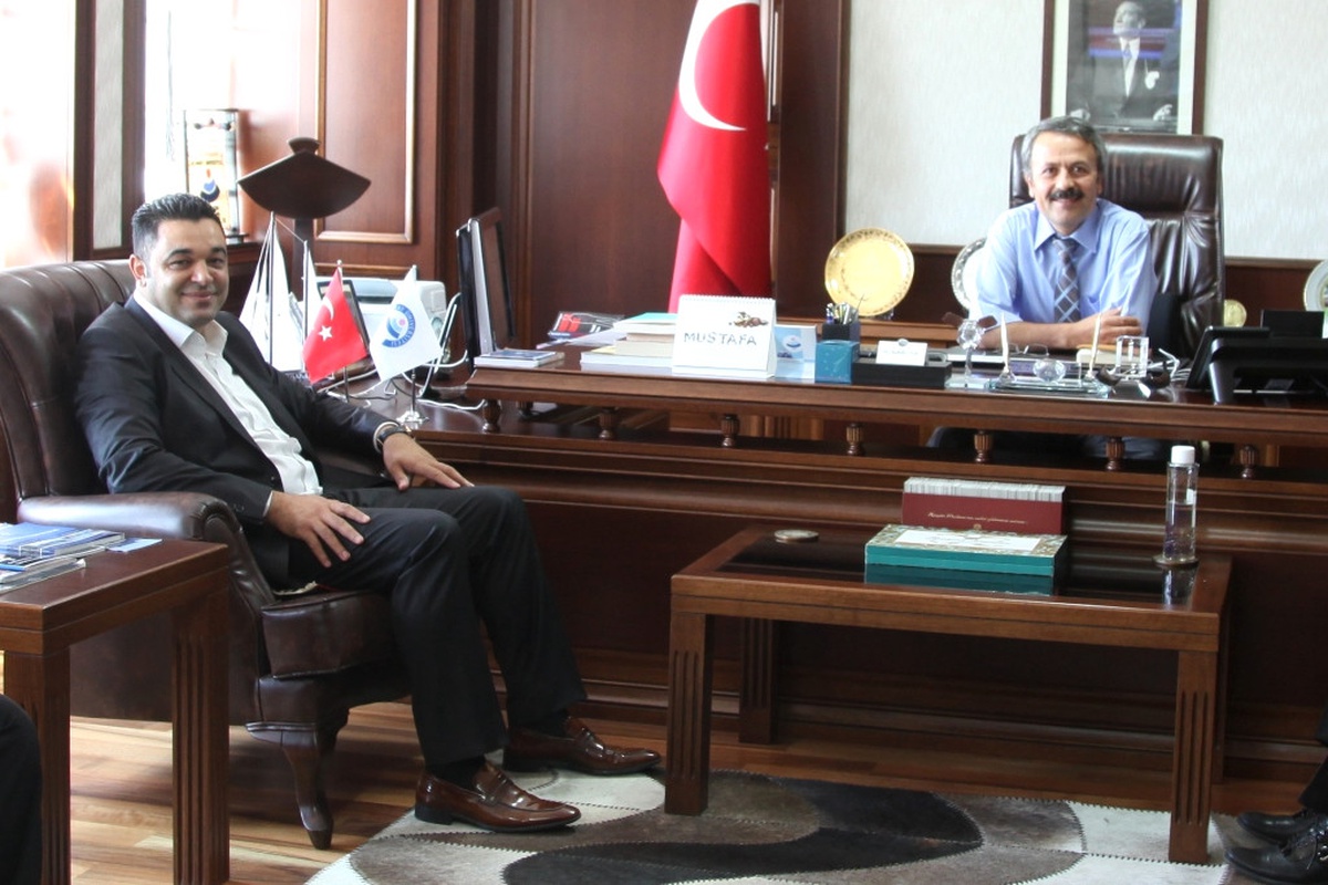 ATSO Heyetinden Rektör Acar\'a İade-i Ziyaret