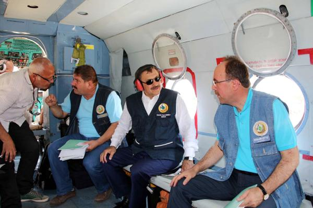 Bakan Eroğlu: Muğla\'da 265 Hektar Orman Kül Oldu
