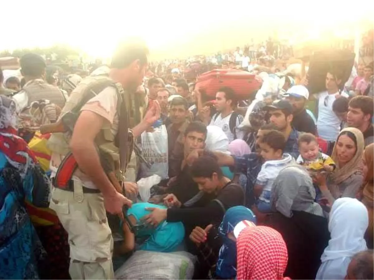 Bm: Suriye\'den 2 Günde 17 Bin Kişi Kuzey Irak\'a Geçti