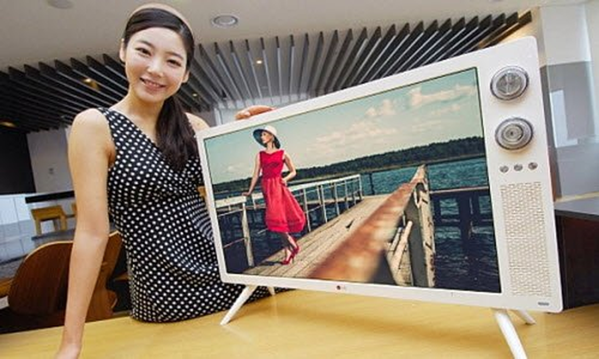 Böyle bir LED TV görmediniz!