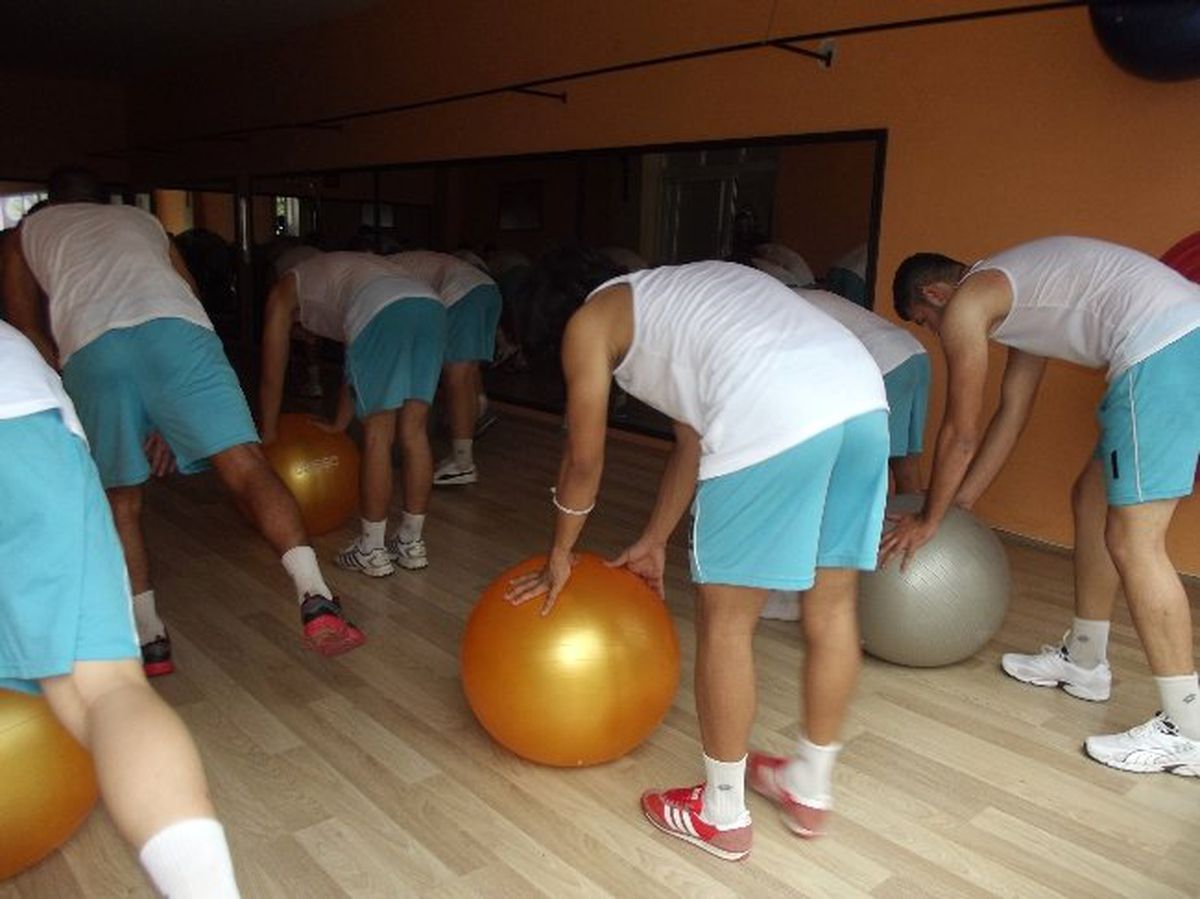 Çine Pilatesli Antrenman Yaptı