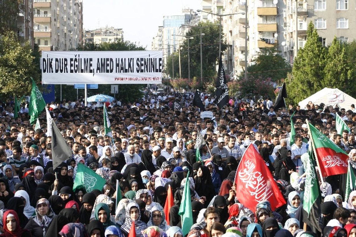 Diyarbakır\'da Mısır\'a Destek Mitingi
