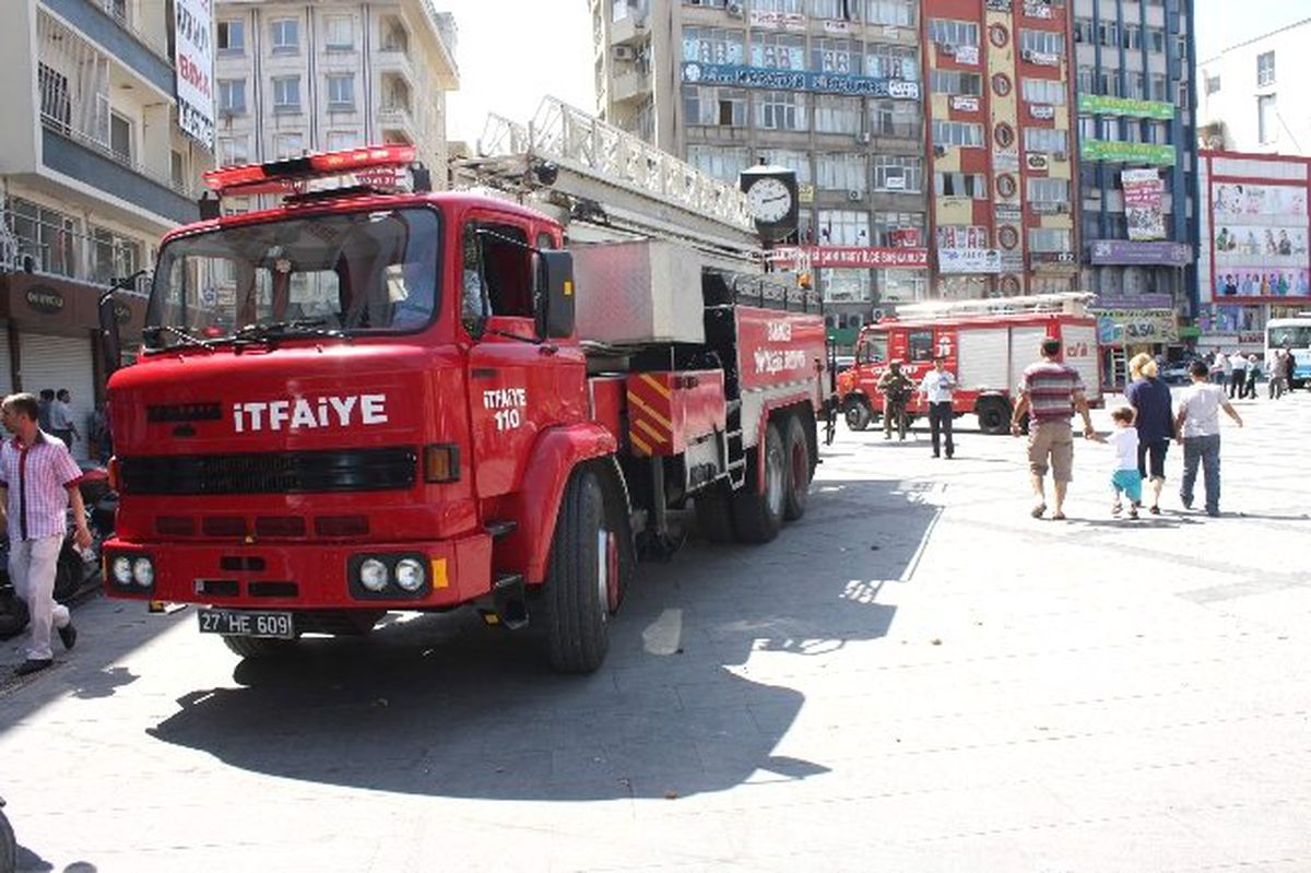 Gaziantep\'te Korkutan Yangın
