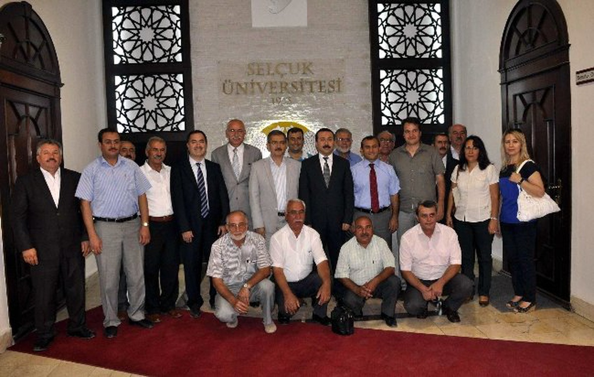 Seydişehir Heyeti\'nden Rektörlere Ziyaret