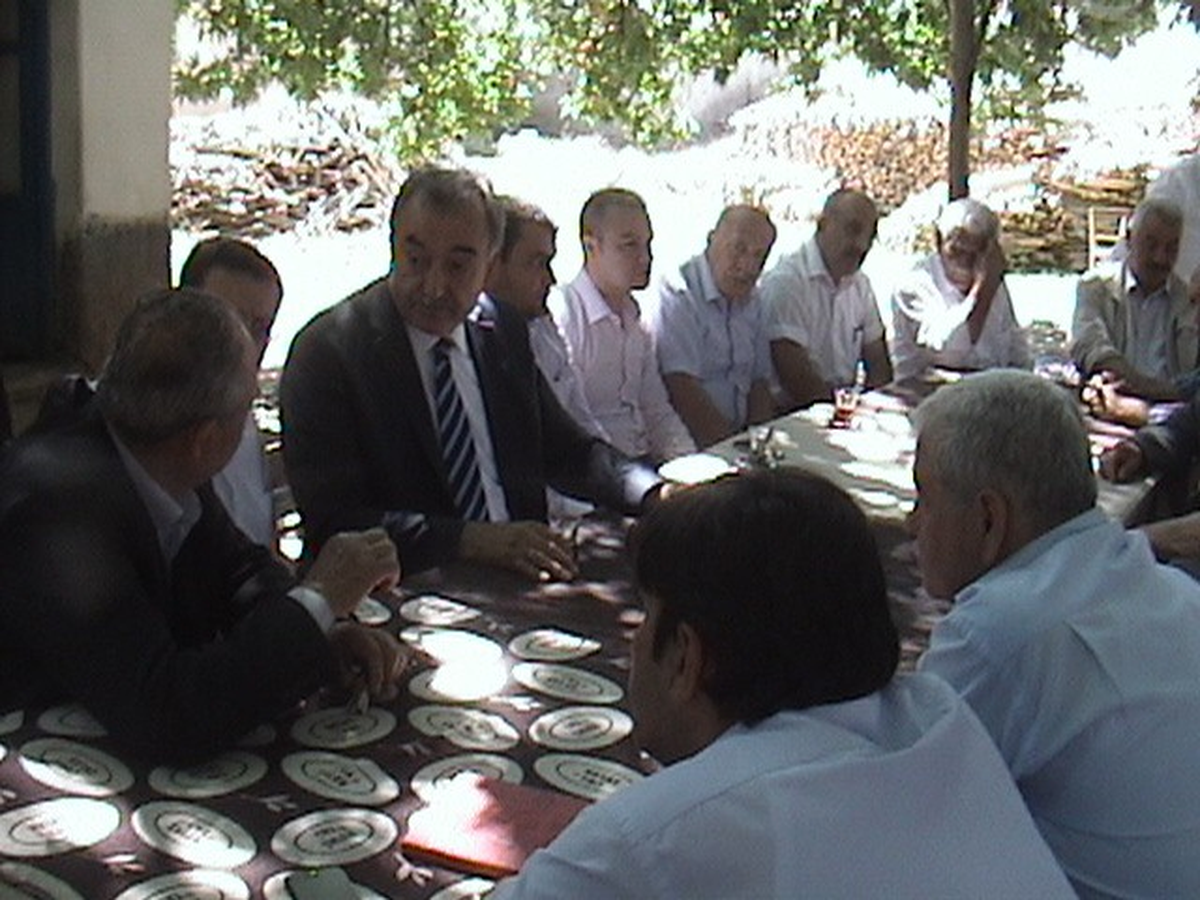 AK Parti\'li Akın, Doğanşehir\'de Ziyaretlerde Bulundu