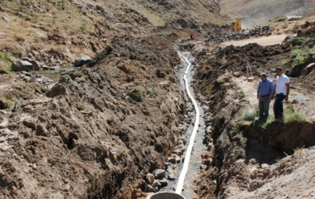 Bitlis\'te İçme Suyu İsale Hattı Çalışmaları