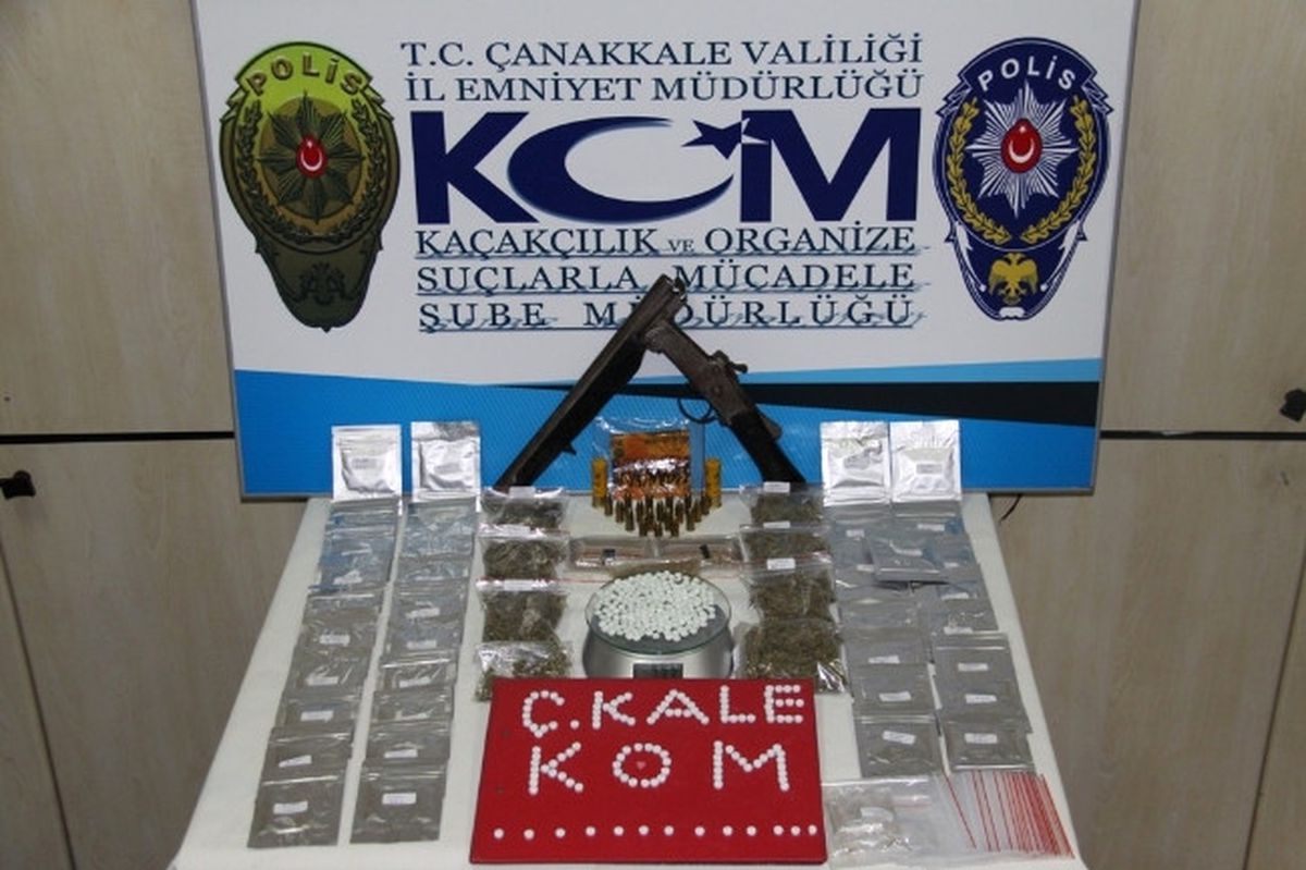 Çanakkale\'de Uyuşturucu Operasyonu