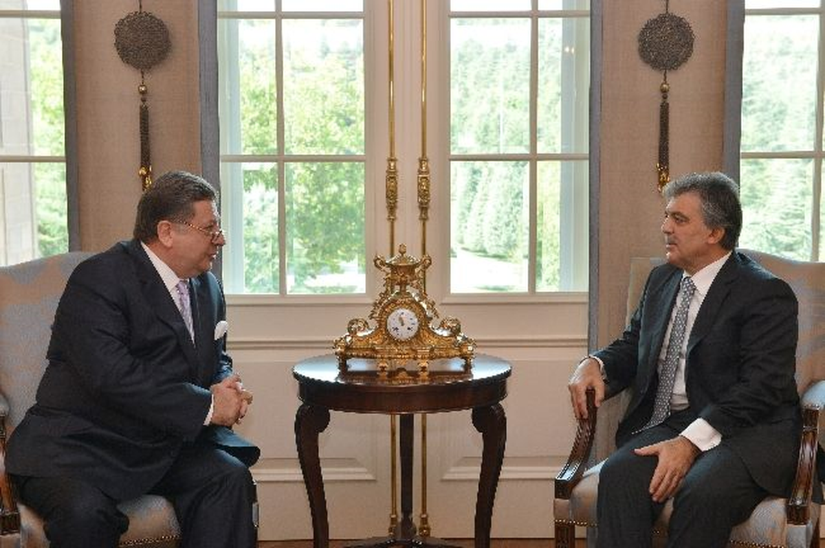 Gül, Büyükelçi Botsalı\'yı Kabul Etti