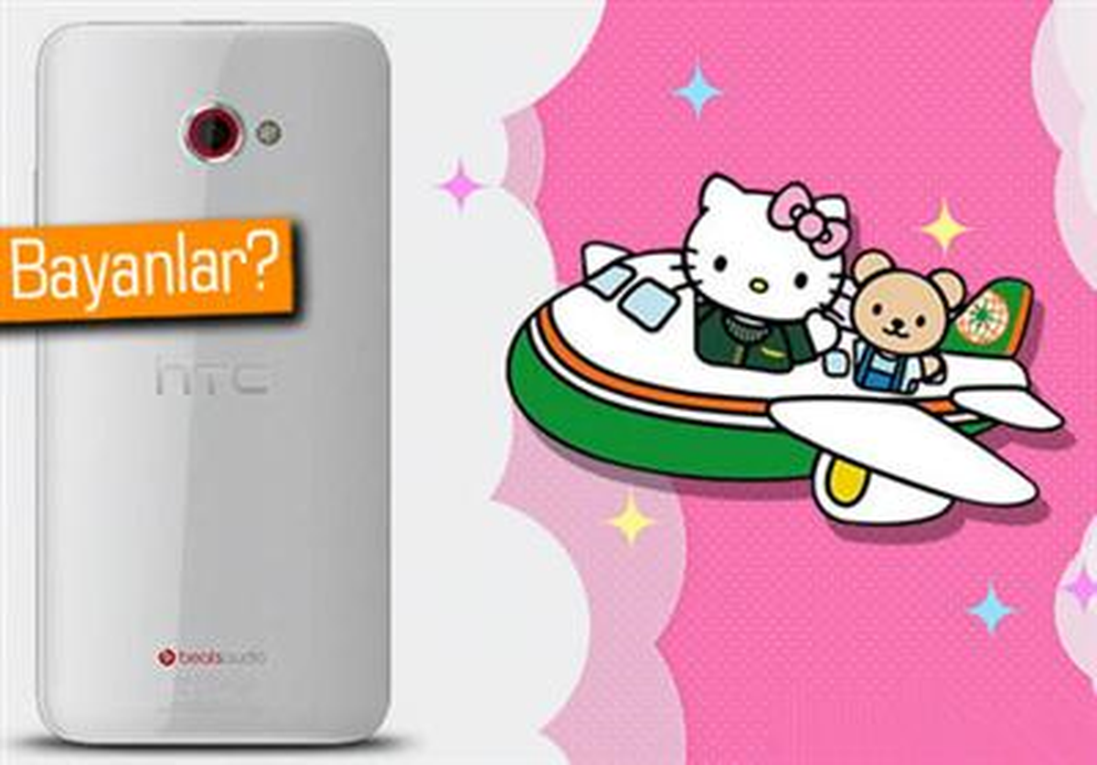 Htc Butterfly S\'in Sınırlı Sayıda Hello Kitty Modeli Geliyor