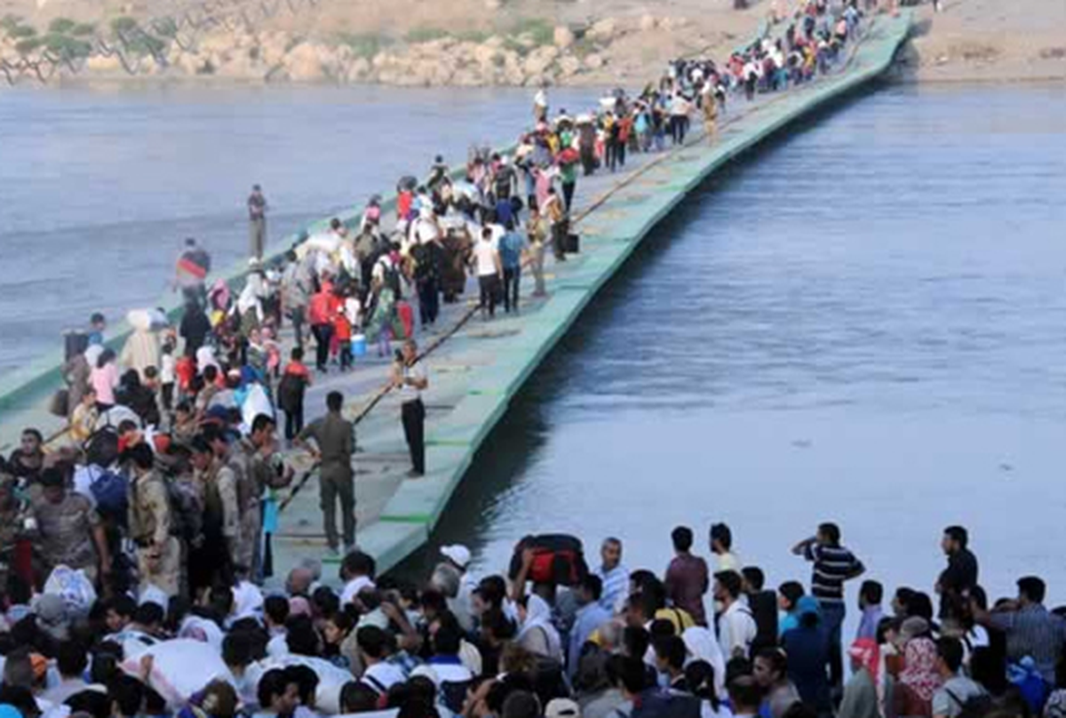 Irak\'a Geçen Suriyeli Sayısı 20 Bini Geçti