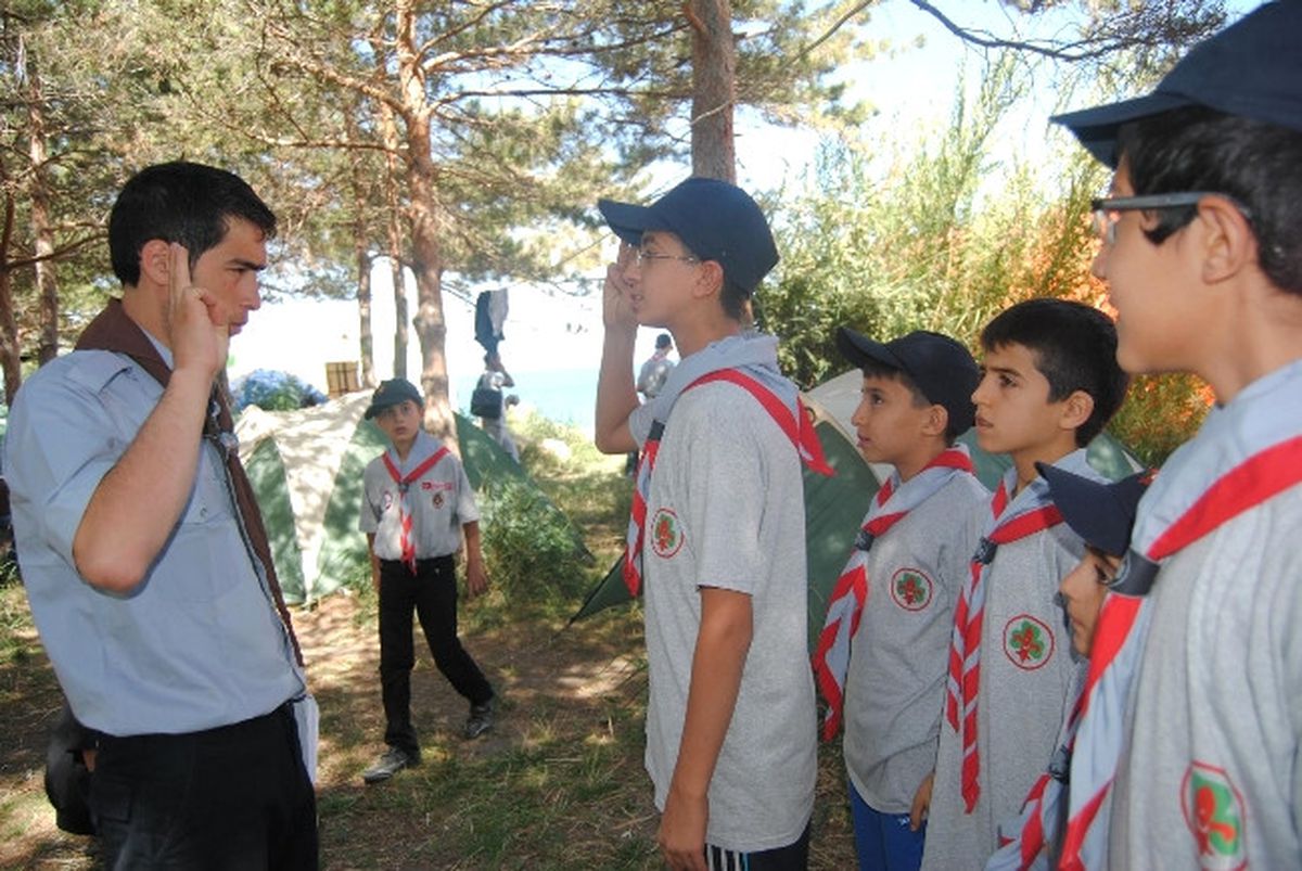 İzcilik Kampına Yoğun Katılım
