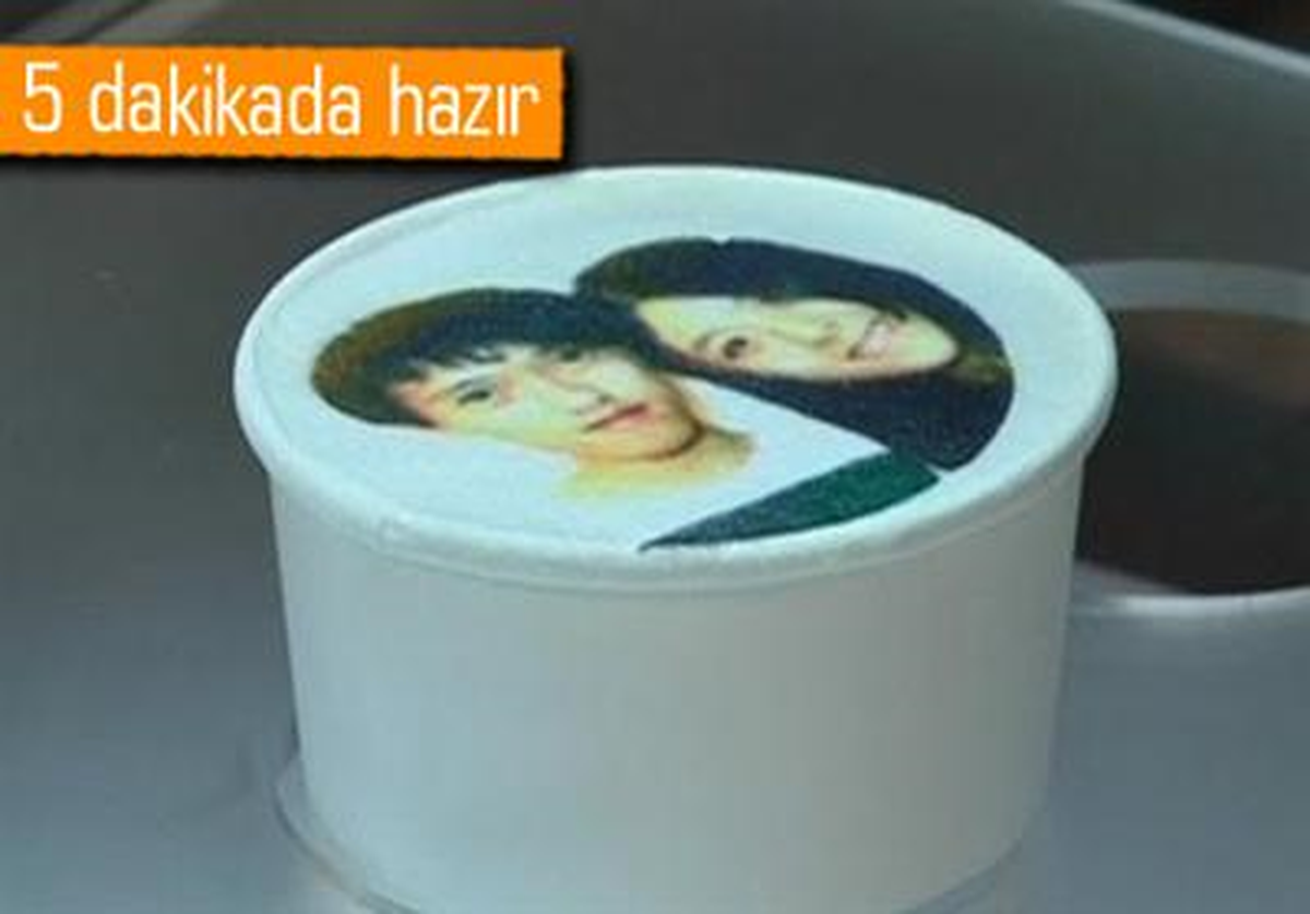 Kahvenizin Üzerinde Fotoğrafınız Olsun İster Misiniz?