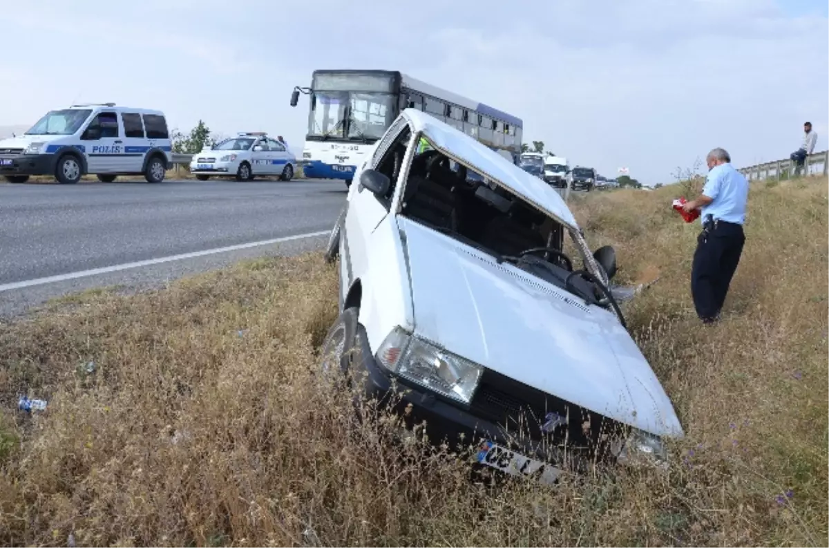 Kazan\'da Trafik Kazası: 1 Yaralı