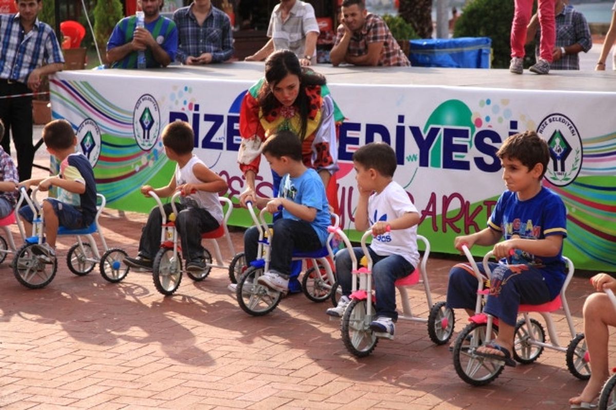 Miniklerin 3 Tekerlekli Mücadelesi