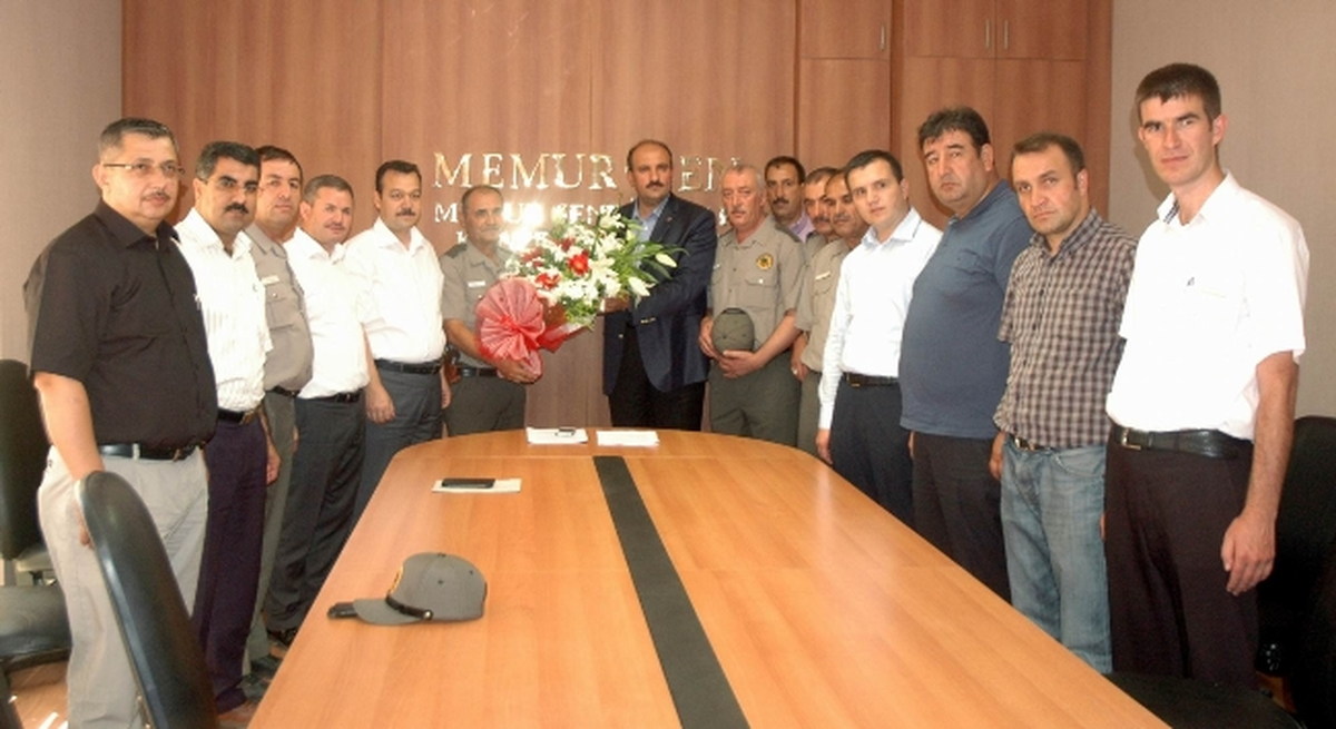 Orman Genel Müdürlüğü Çalışanlarından Memur-Sen\'e Teşekkür Ziyareti