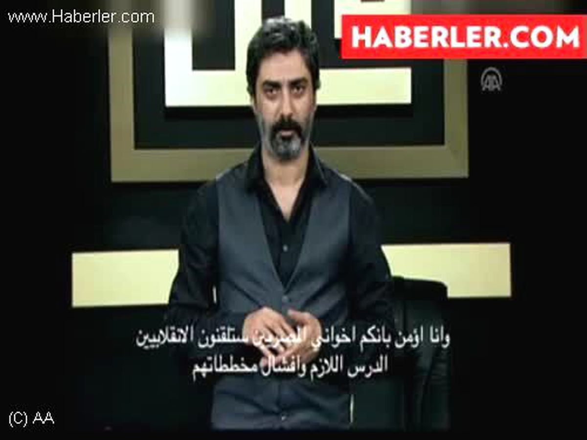 \'\'Polat Alemdar\'\' Mısır\'daki darbe karşıtlarına destek verdi