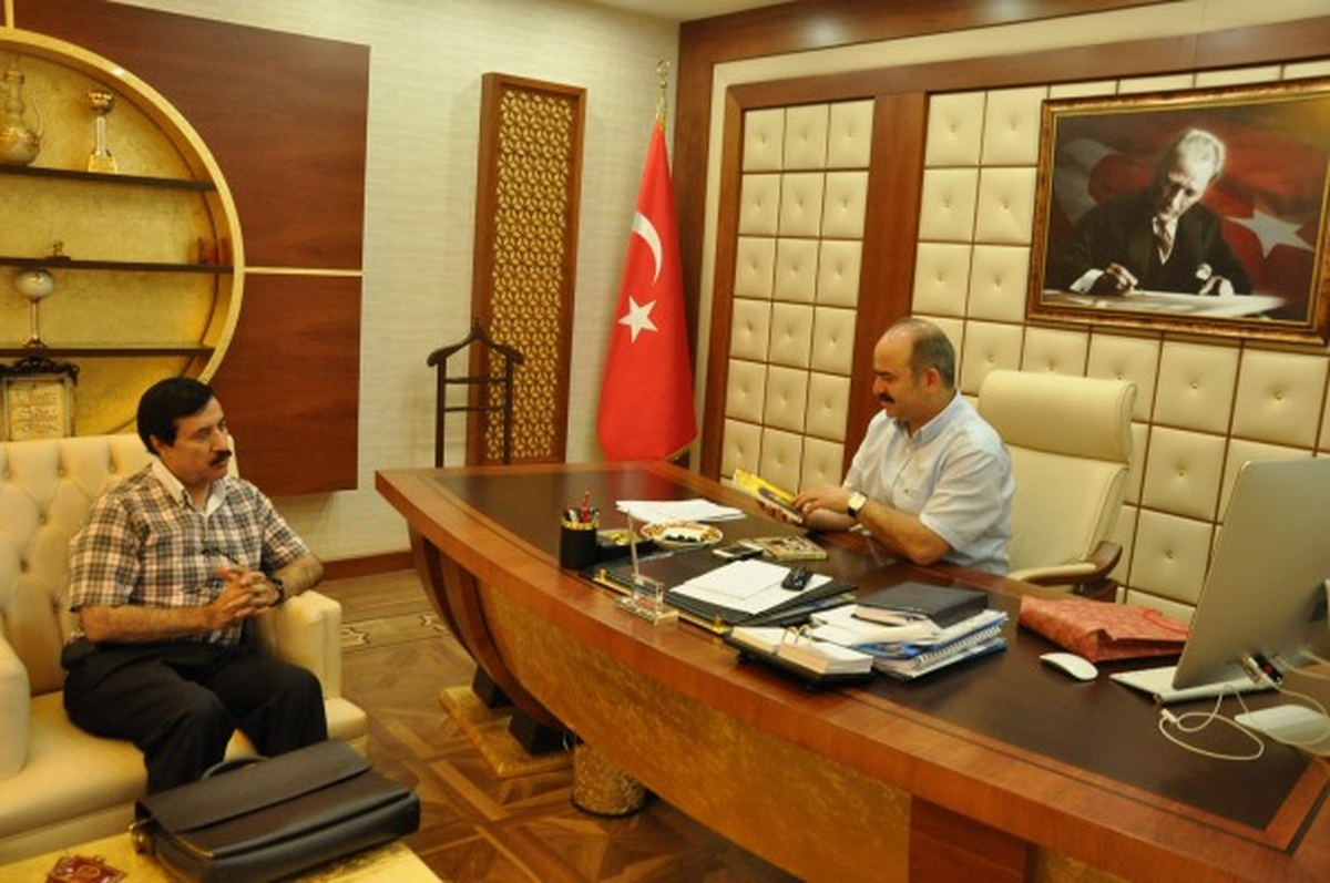 Tecelli Sırma, Vali Ahmet Aydın\'ı Ziyaret Etti