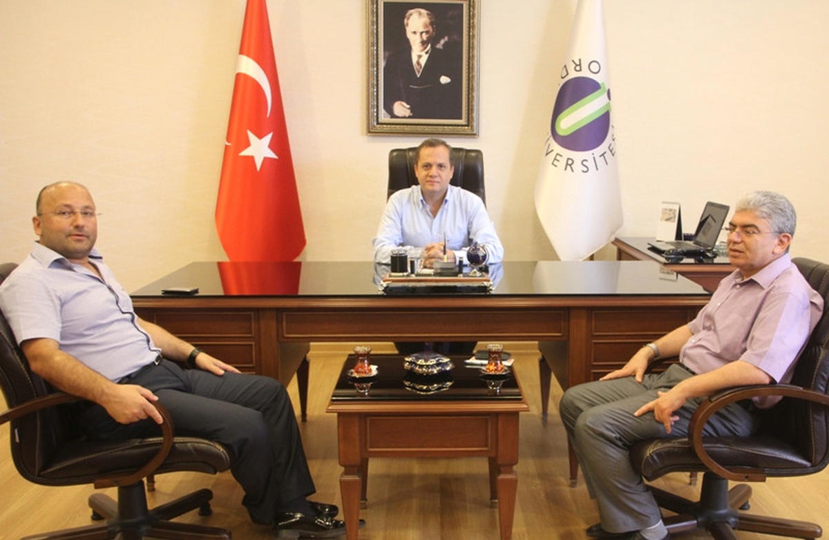 Ticaret Borsası Yeni Başkanı Ziver Kahraman ODÜ\'de