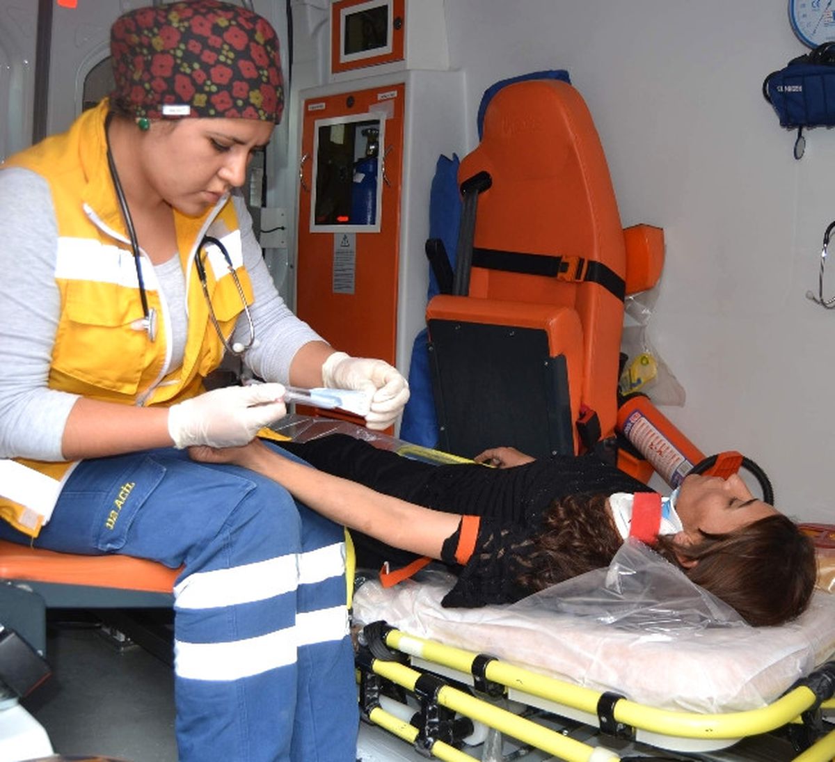 Trafik Kazası : 1 Yaralı
