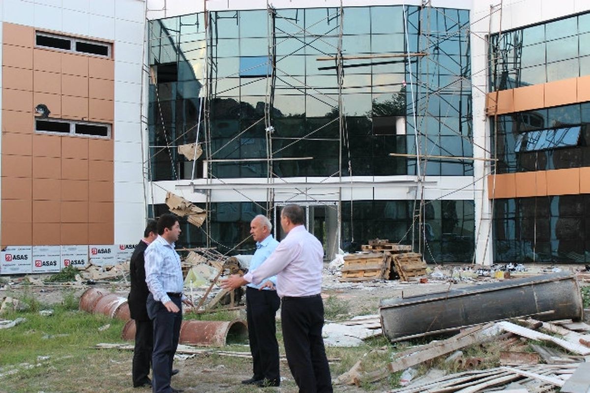 Tunç Kozcağız Terminal İnşaatında İncelemelerde Bulundu