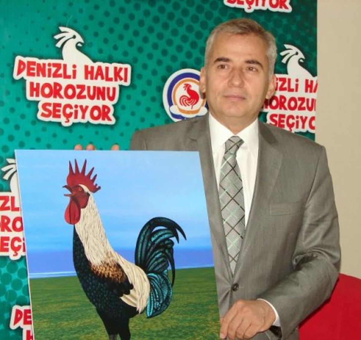 "Türkiye\'nin En Büyük Cam Horozu" Denizli\'de