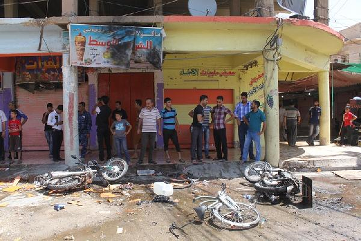 Tuzhurmatu\'da Bomba Yüklü Motosiklet Patladı : 7 Yaralı