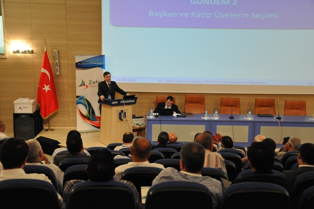 ZEKA Kalkınma Kurulu Toplantısı Uşak Üniversitesinde Gerçekleşti