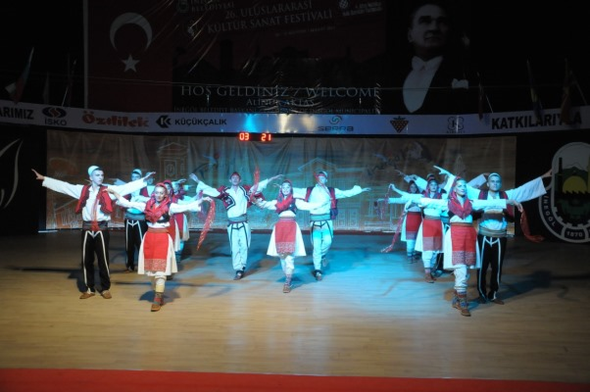 26. İnegöl Uluslararası Kültür Sanat Festivali Başladı