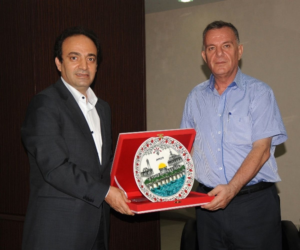 Afrin Belediyesi\'nden Baydemir\'e Ziyaret