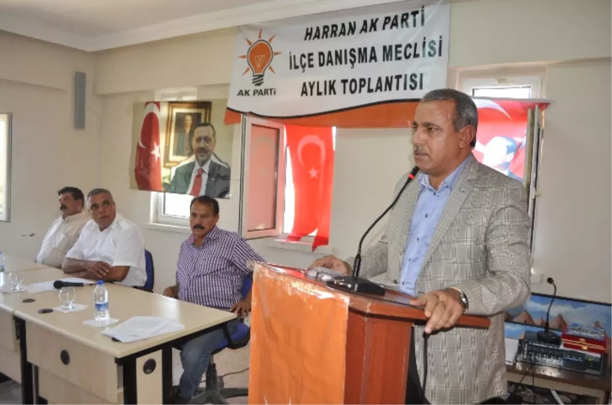 AK Parti Harran Danışma Meclisi Toplantısı Yapıldı