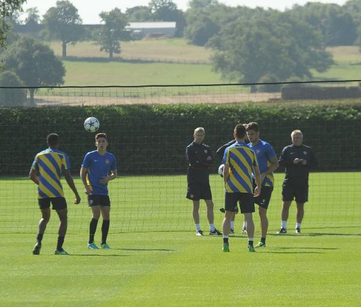 Arsenal\'in Son Antrenmanını Dha İzledi