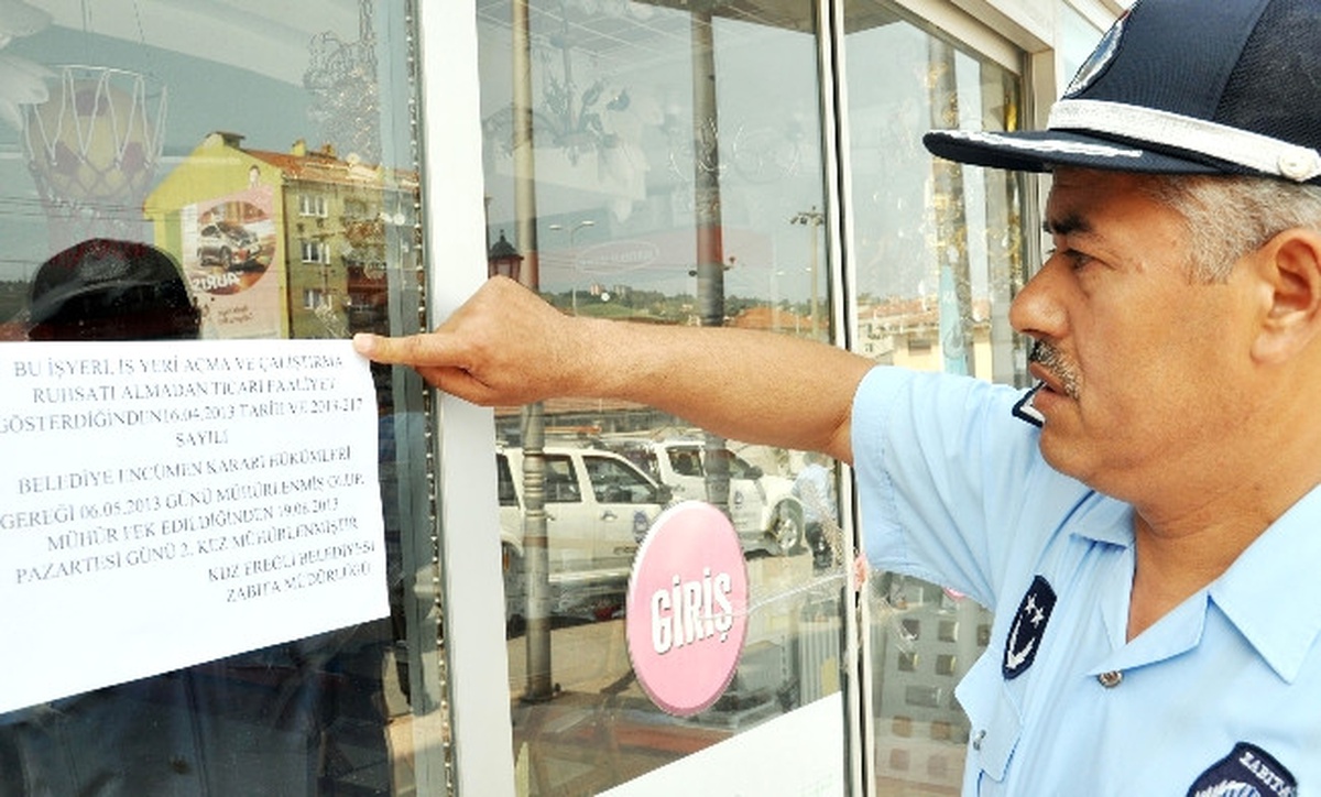 Belediye Meclis Üyesinin İş Yeri Mühürlendi